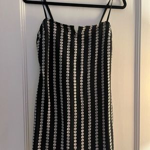 Little Black Dice Dress